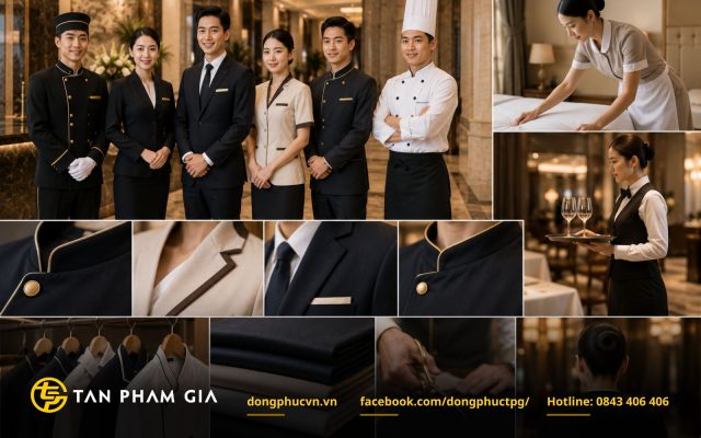 Tiêu chuẩn của đồng phục khách sạn 5 sao dành cho doanh nghiệp