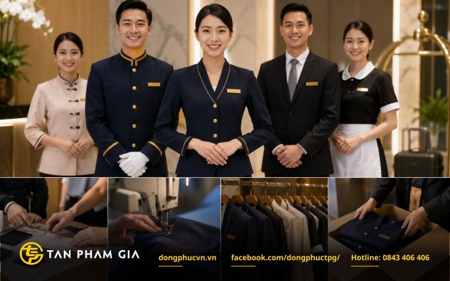 Vì sao doanh nghiệp khách sạn cần đầu tư đồng phục chuyên nghiệp?