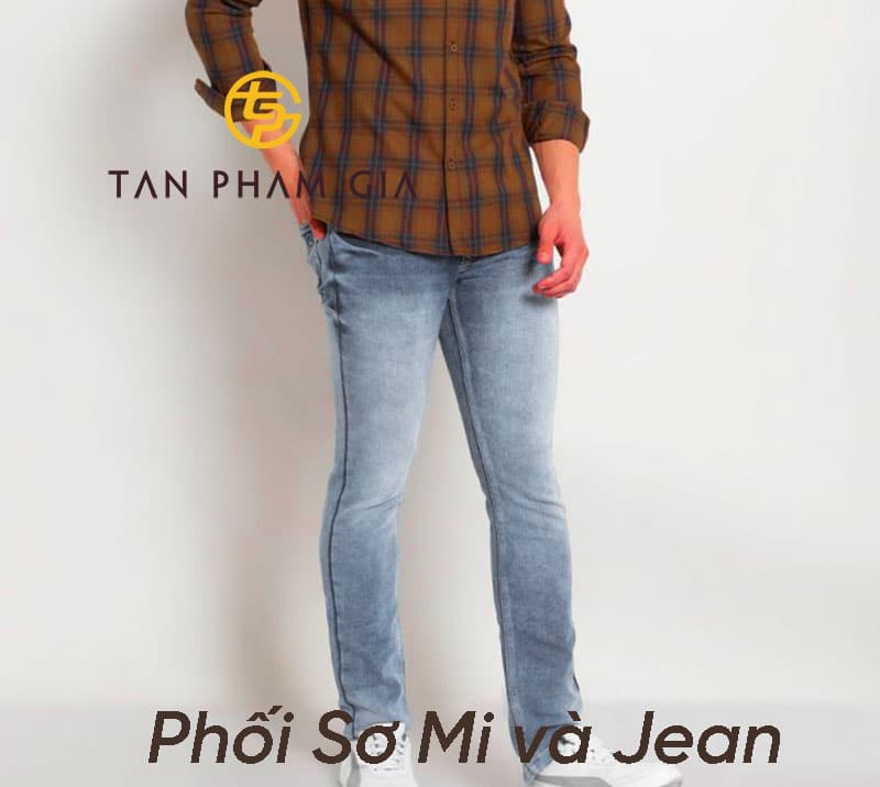 so-mi-trang-phoi-jean