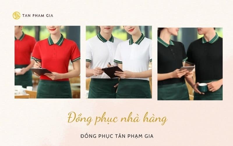 Đồng phục nhà hàng nhân viên phục vụ