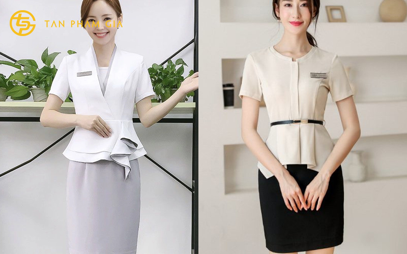 đồng phục lễ tân nữ