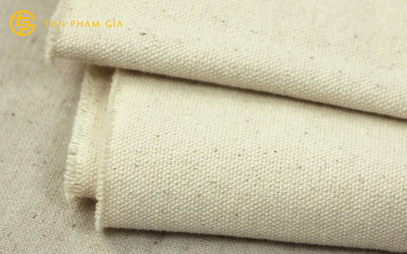Vải bố dệt từ sợi cotton tự nhiên
