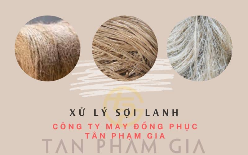 xử lý sợi lanh