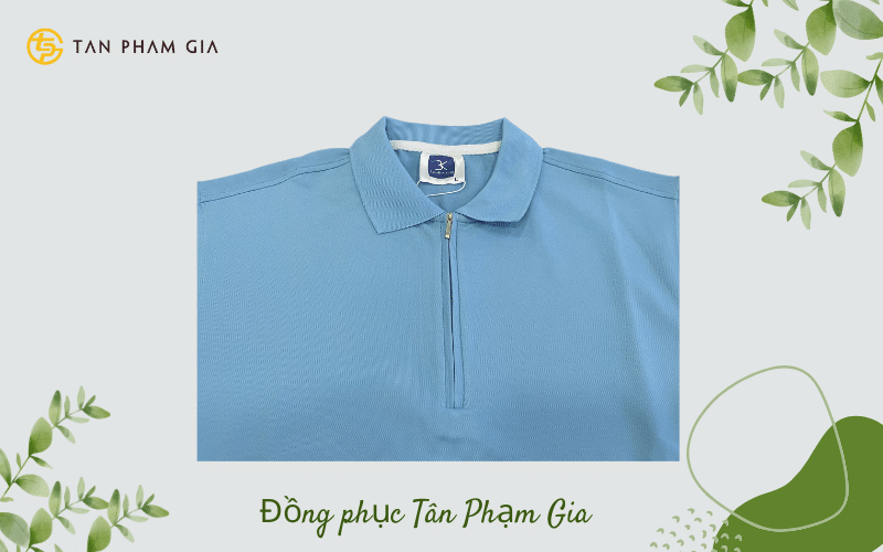 Áo đồng phục văn phòng màu xanh dương Áo đồng phục văn phòng màu xanh dương