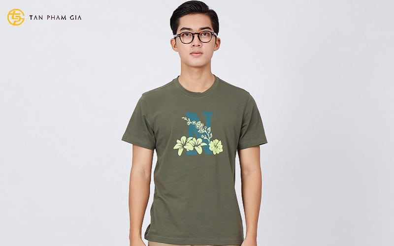 áo thun đồng phục cổ tròn