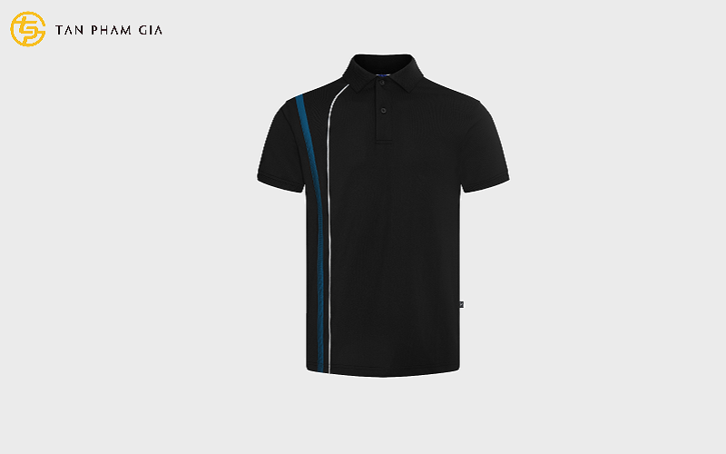Áo đồng phục polo màu đen
