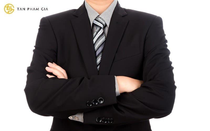 Áo đồng phục vest màu đen