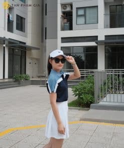 Áo thun đồng phục màu xanh đen