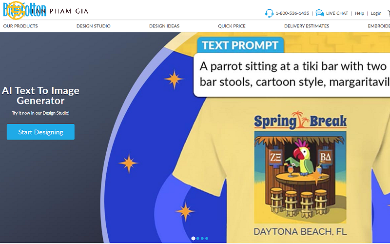 Bluecotton.com thiết kế đồng phục với giao diện thân thiện, dễ sử dụng Bluecotton.com thiết kế đồng phục với giao diện thân thiện, dễ sử dụng