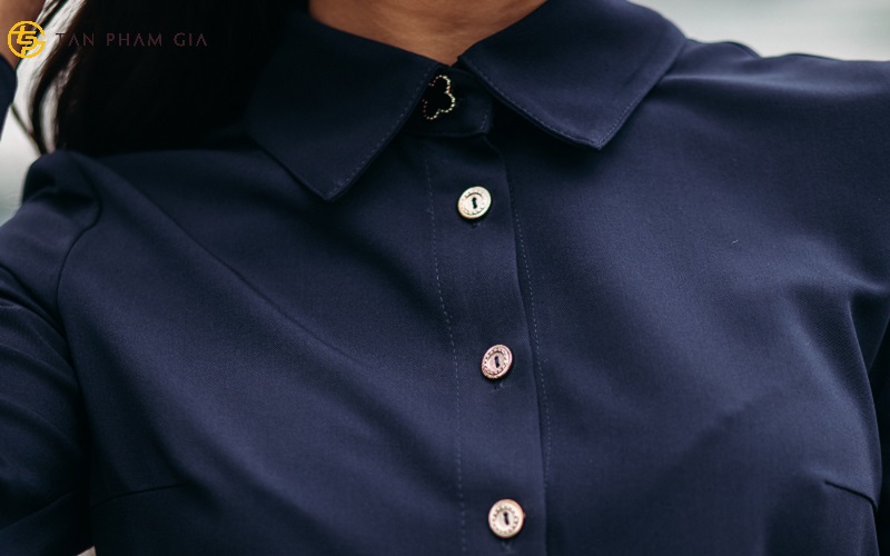 Đồng phục ngành thiết kế màu xanh đen Đồng phục ngành thiết kế màu xanh đen