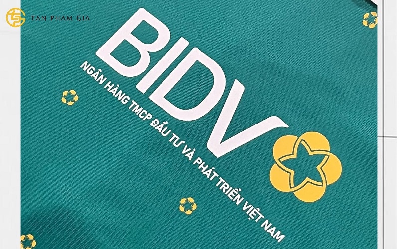 In áo thun đồng phục ngân hàng BIDV