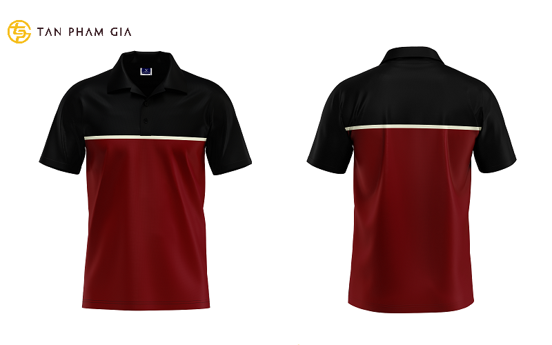 Áo thun trơn màu đỏ Áo thun trơn màu đỏ