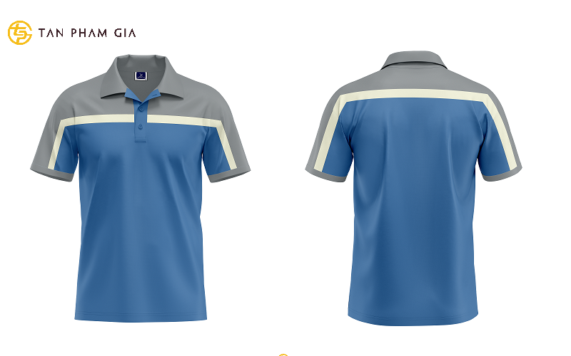 Áo thun trơn màu xanh dương Áo thun trơn màu xanh dương