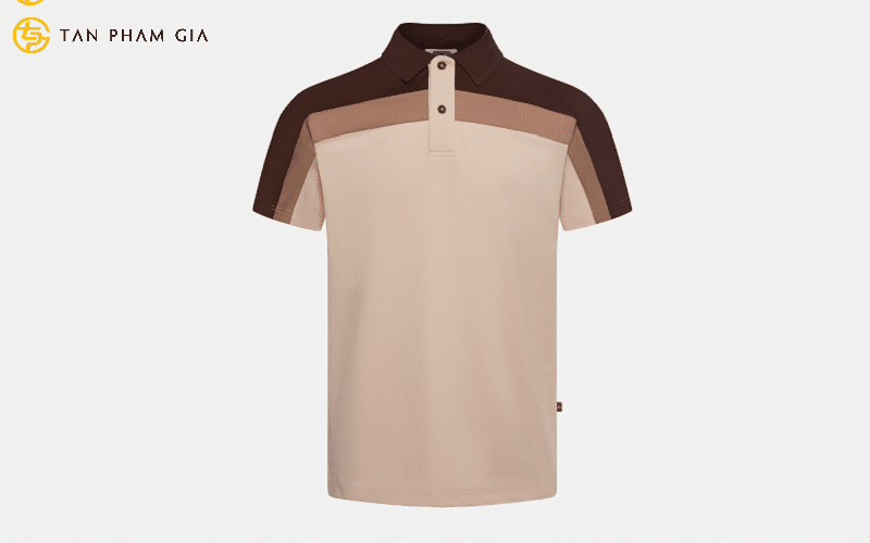 áo thun đồng phục màu nâu nhạt