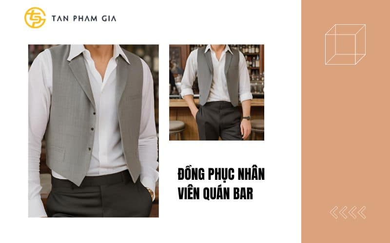 Đồng phục nhân viên quán bar