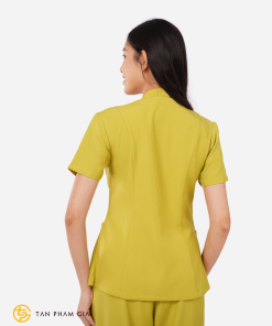 Đồng phục spa màu xanh lá