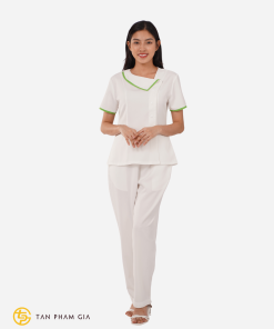 Đồng phục y tế màu trắng
