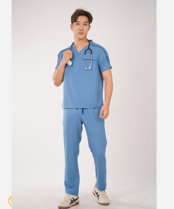 Đồng phục y tế màu xanh nước biển