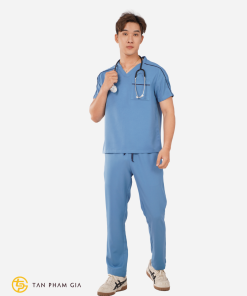 Đồng phục y tế màu xanh nước biển