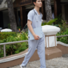Đồng phục điều dưỡng màu xám