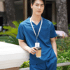 Đồng phục điều dưỡng màu xanh dương