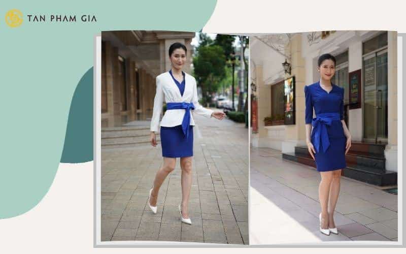 Đồng phục nữ ngân hàng ACB Đồng phục nữ ngân hàng ACB