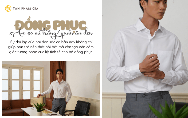 Đồng phục áo sơ mi trắng Đồng phục áo sơ mi trắng