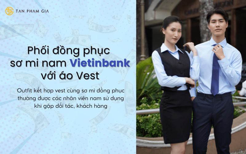 Đồng phục sơ mi nam Vietinbank