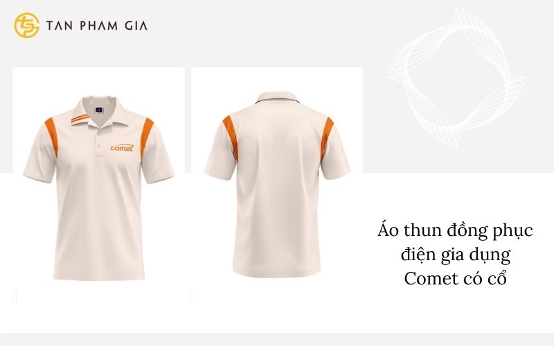 Áo thun đồng phục có cổ