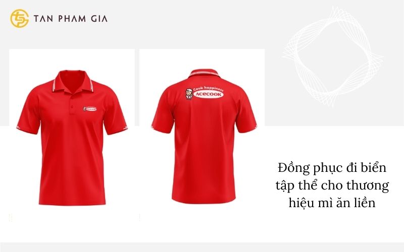 Đồng phục đi biển tập thể