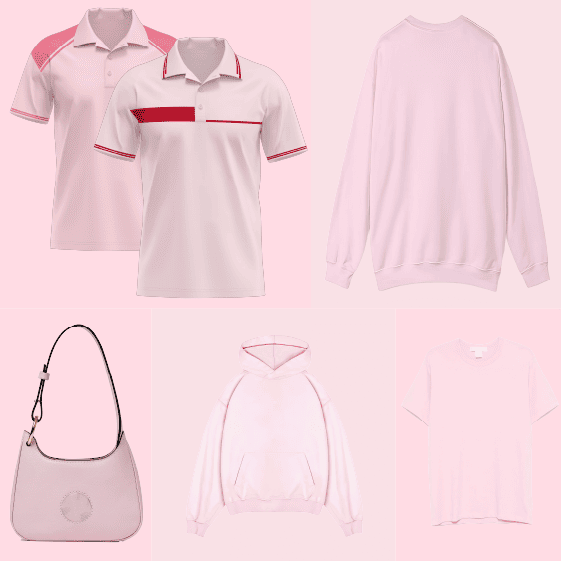 BST đồng phục màu hồng