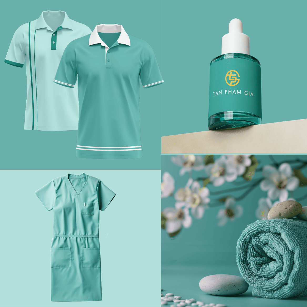 BST đồng phục theo màu