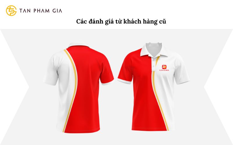 Áo thun đồng phục Lotteria Áo thun đồng phục Lotteria