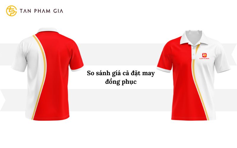 Áo thun đồng phục Lotteria Áo thun đồng phục Lotteria
