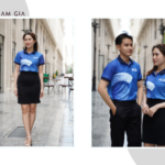 Áo Đồng Phục Màu Xanh Áo đồng phục màu xanh