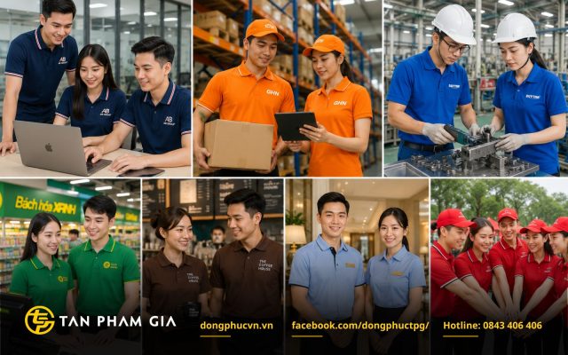 Áo polo đồng phục phù hợp với những ngành nghề nào?