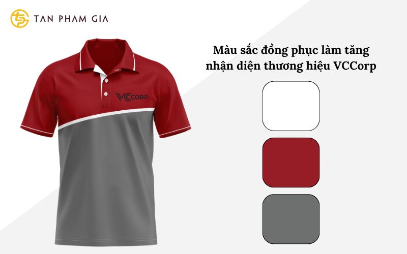 Màu sắc đồng phục làm tăng nhận diện thương hiệu VCCorp