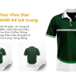 Đồng phục Viva Star Coffee thiết kế năng động trẻ trung