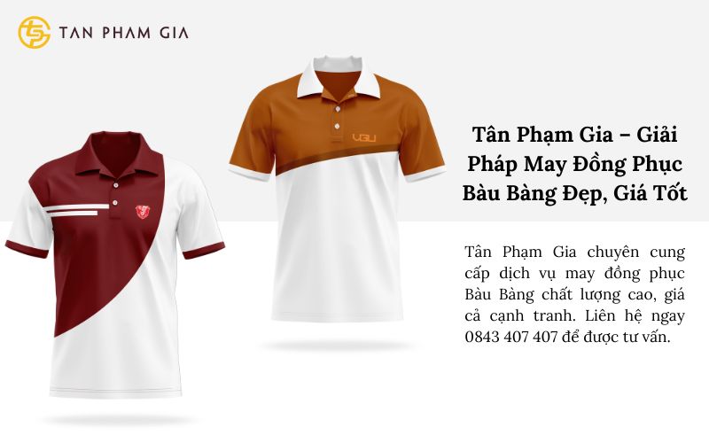 Tân Phạm Gia – Giải Pháp May Đồng Phục Bàu Bàng Đẹp, Giá Tốt