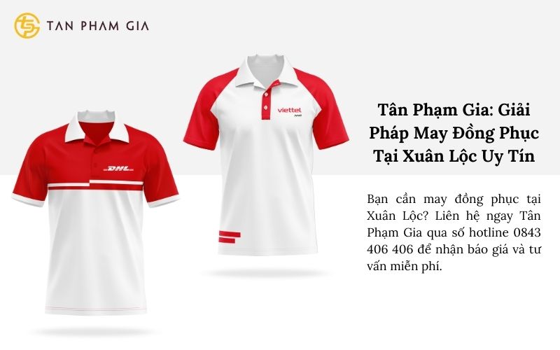 may đồng phục tại xuân lộc