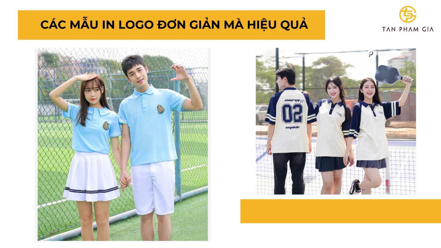 Các mẫu in logo đơn giản mà hiệu quả
