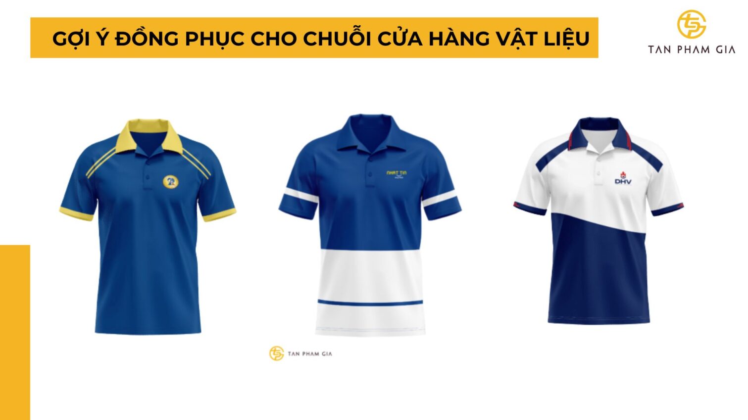 Gợi ý đồng phục cho chuỗi cửa hàng vật liệu