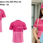 mẫu áo thun đồng phục cho Hội phụ nữ