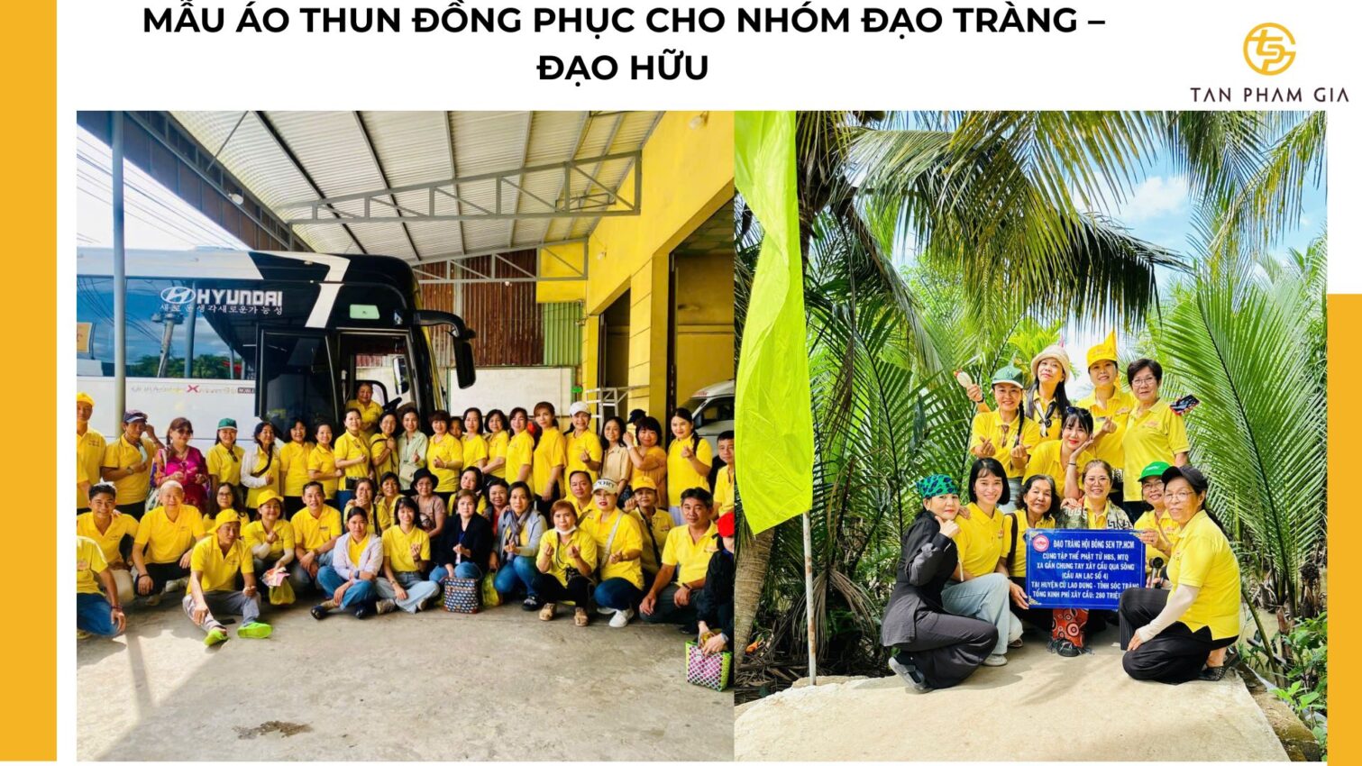 Mẫu áo thun đồng phục cho Nhóm đạo tràng – đạo hữu