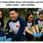 mẫu áo thun đồng phục cho Nhóm lan tỏa lối sống xanh – môi trường