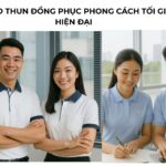 Mẫu áo thun đồng phục phong cách tối giản hiện đại Mẫu áo thun đồng phục phong cách tối giản hiện đại
