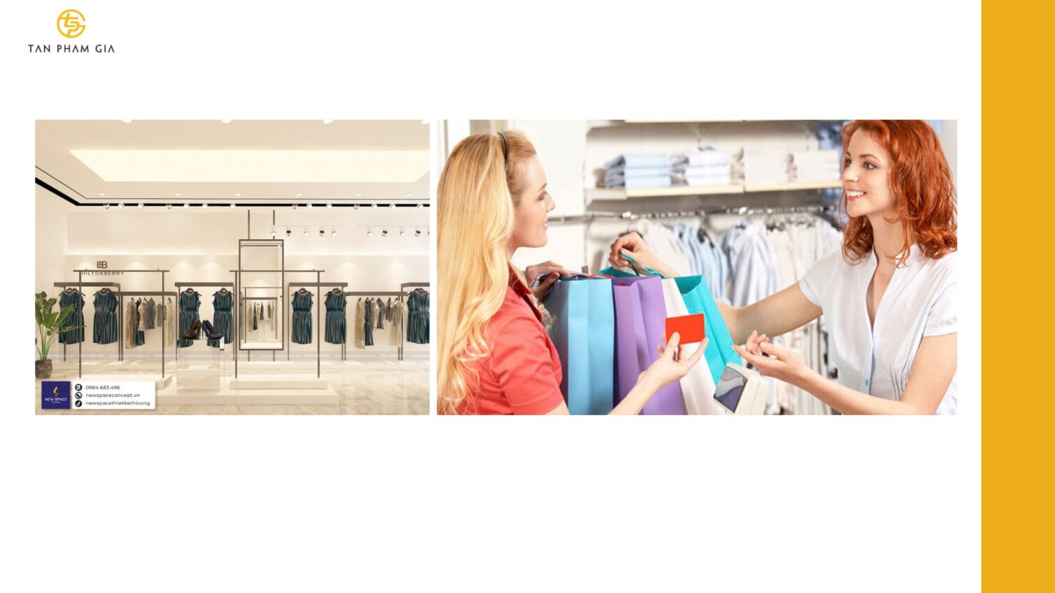 Mẫu áo thun đồng phục cho Nhân viên cửa hàng thời trang