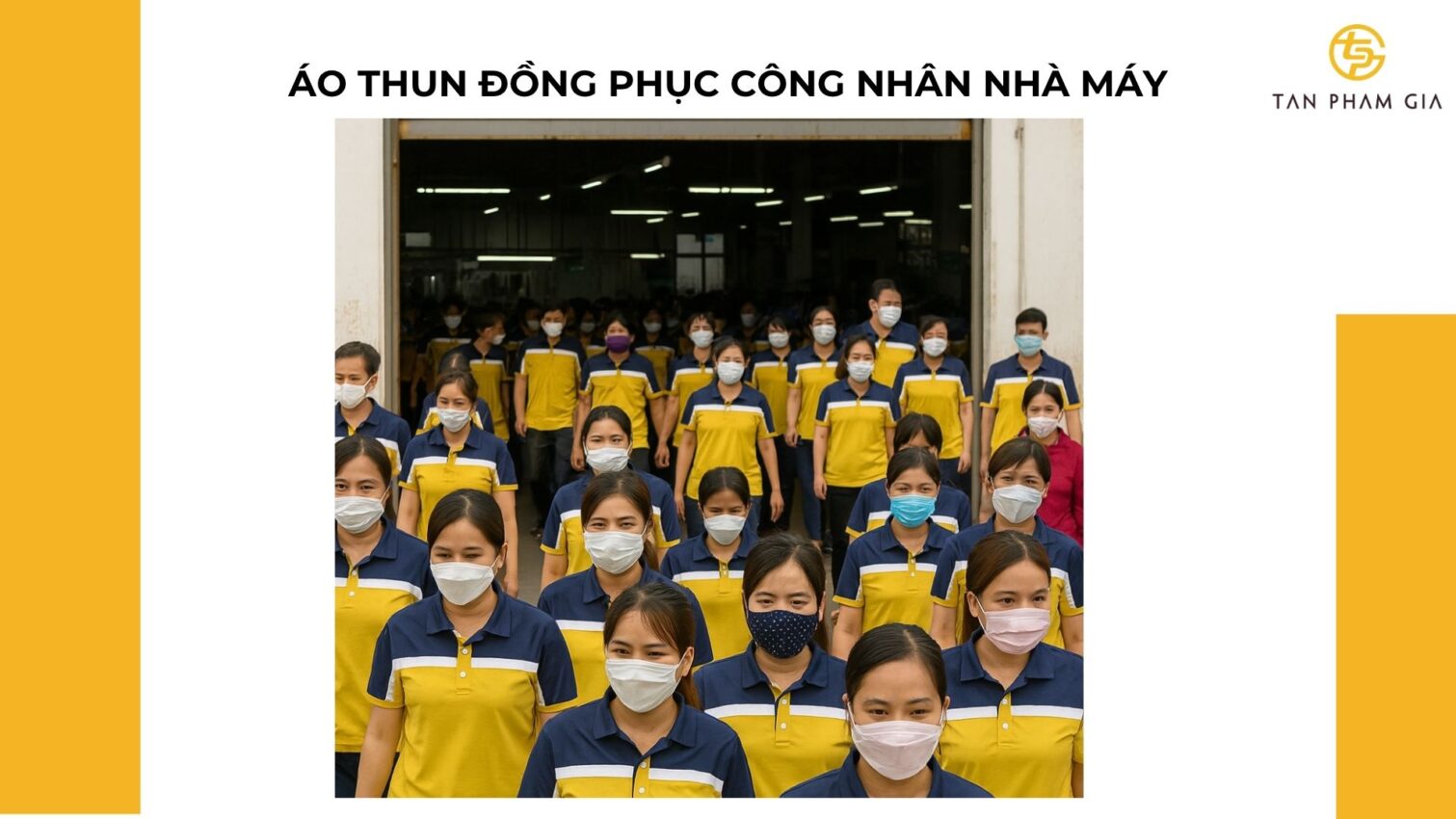mẫu áo thun đồng phục cho Công nhân nhà máy