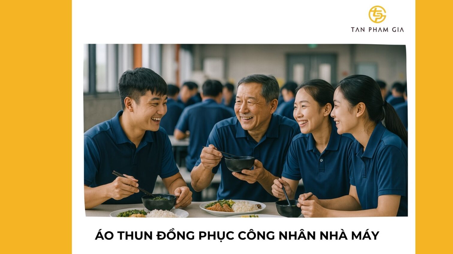 mẫu áo thun đồng phục cho Công nhân nhà máy