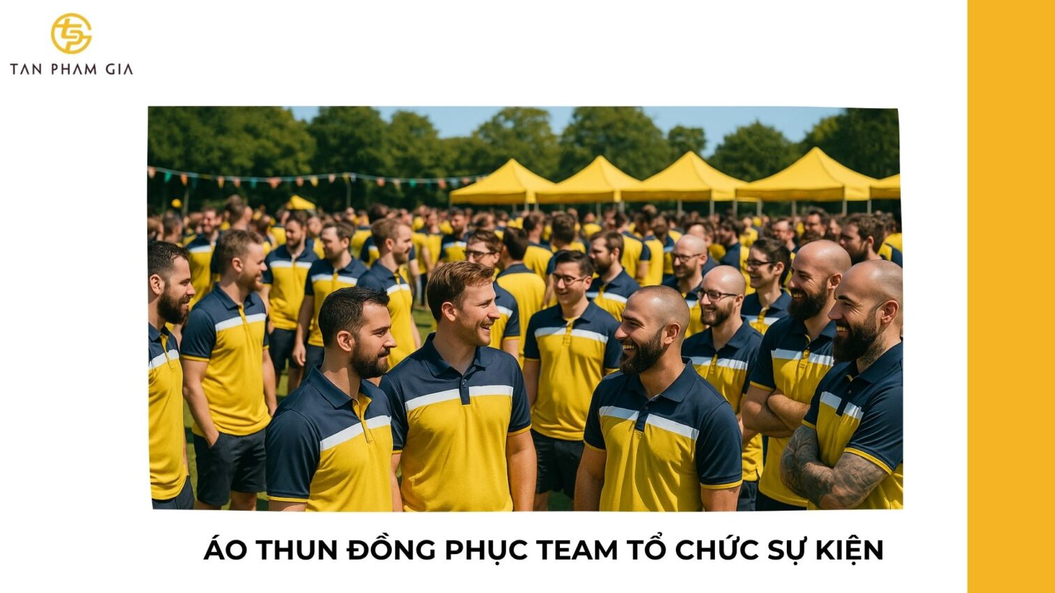 mẫu áo thun đồng phục cho Team tổ chức sự kiện – gameshow